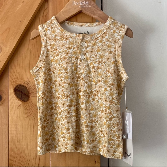 Goumi Floral Tank Top - Picture 1 of 3